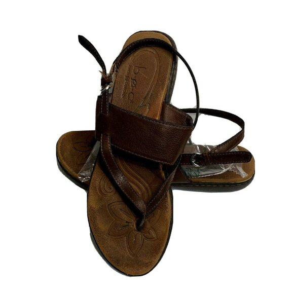 B.O.C. Sharin Womens Size 8/39 Leather Sandals Buckle Closure Toe Post - Picture 2 of 11
